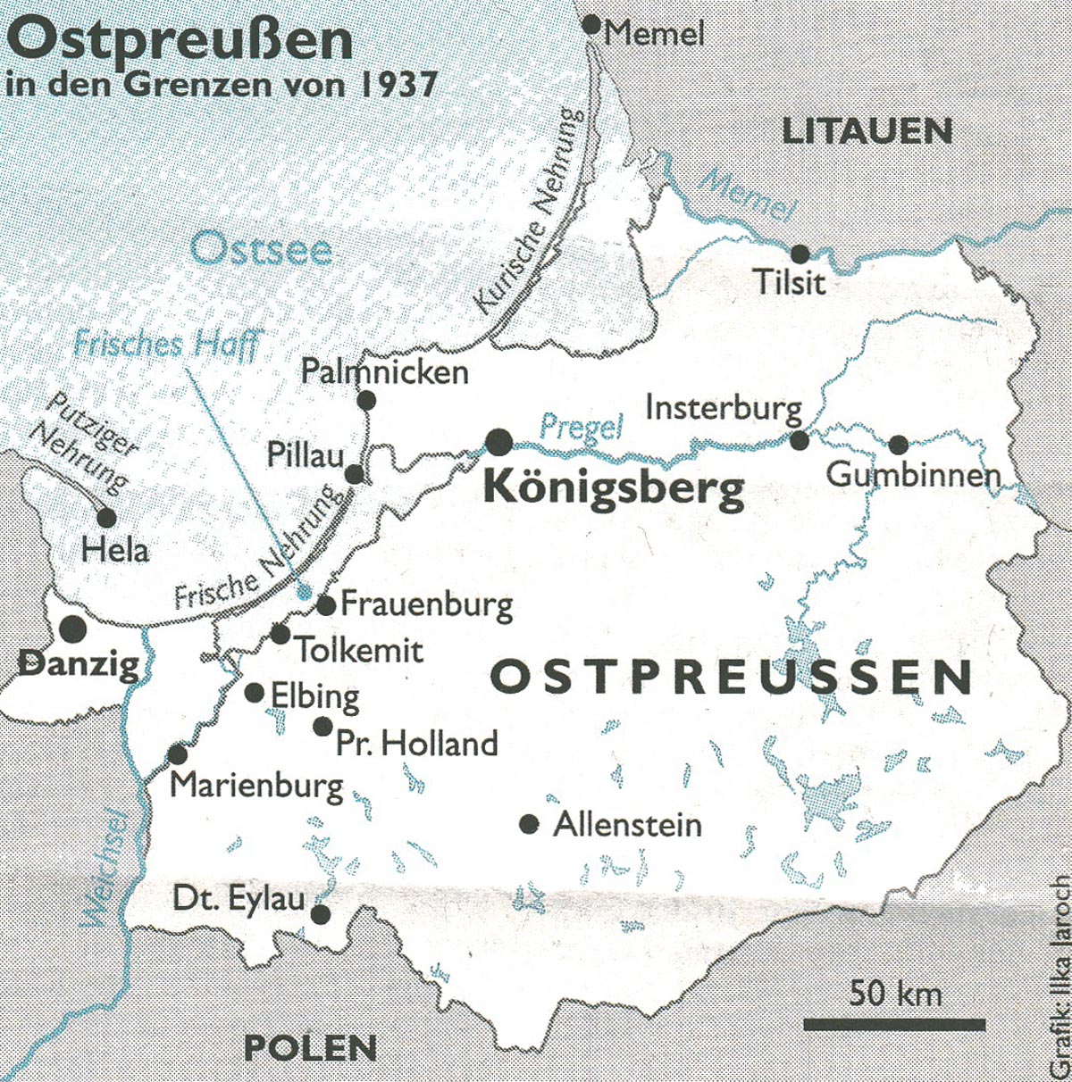 Ostpreußen 1945 Flucht Vertreibung