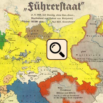 Deutschland Führerstaat 1939