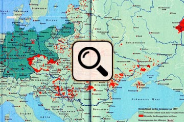 Karte Deutsches Reich in den Grenzen von 1937